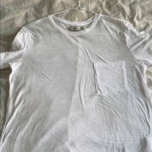 A&F White Tee